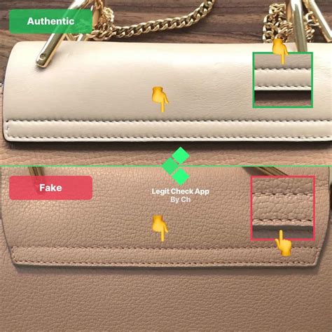 chloe bag how to spot a fake|real vs fake chloe bag.